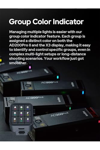 Godox AD200Pro Godox AD200 PRO II Outdoor Speedlite 200ws