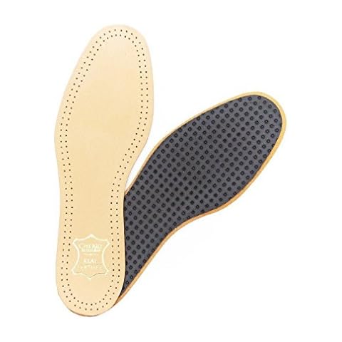 Cherry Blossom Premium Mens Leather Active Comfort Insole PCINSLE Natural 10 UK Cover
