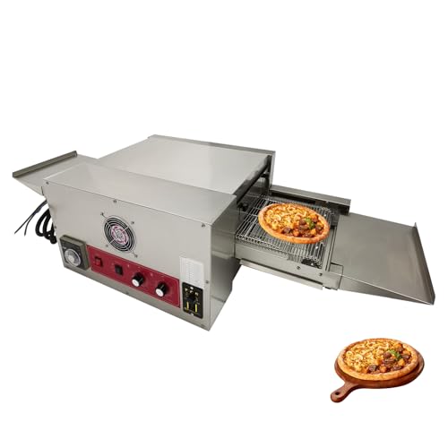 HayWHNKN 12 inch Countertop Conveyor Pizza Oven
