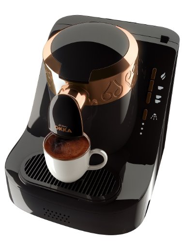 Arzum Okka Automatic Turkish/Greek Coffee Machine, USA 120V UL, Black/Copper