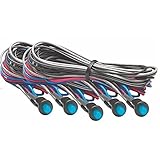 DIRECTED ELECTRONICS 8634 Dei Super Bright Blue Led, 5 Pack, Electrical Distribution...