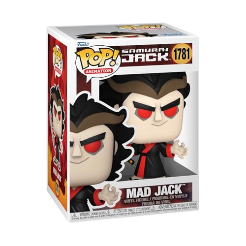 Funko Pop Animation: Samurai Jack - Mad Jack - Collectable Vinyl Figure - Gift Idea - Official Merchandise - Toys for Kids & Adults - Cartoon/Animation Fans - Model Figure for Collectors and Display