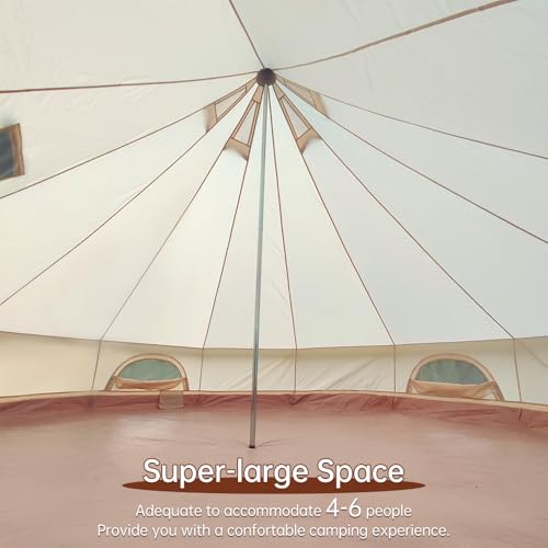 Bell Tent with Stove Jack 13.1ft