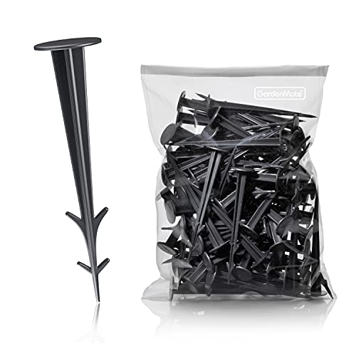 GardenMate 100 Erdanker Kunststoff schwarz 12cm UV stabilisiert