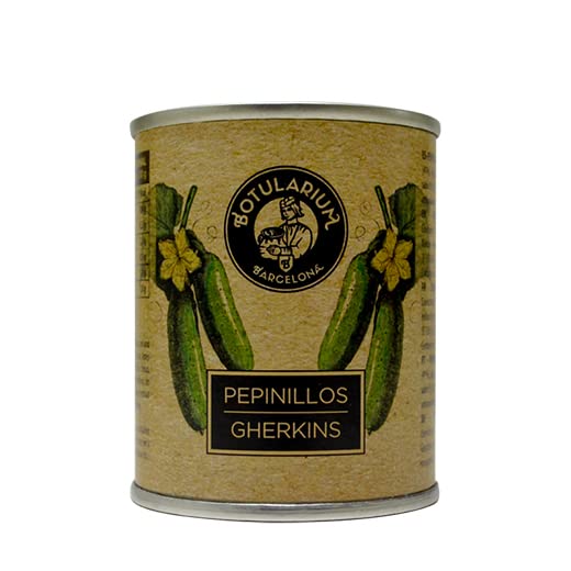 Pepinillos Botularium (Pack de 10 latitas minibar)