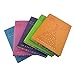 VIGOROSO Elegant Note Book Girls Notebook PU Leather Journal Writing Paper Butterfly Girl 200 Pages Colored Paper Edge (Purple)