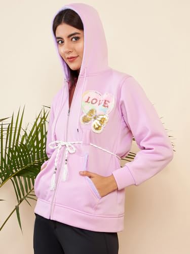 Image of Pivl Women Jacket for Winter with Belt