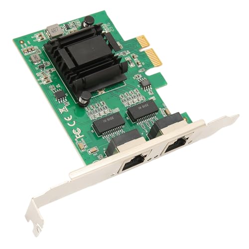 Tarjeta de red Gigabit PCIe para duplicar conexiones RJ45 en PC 4
