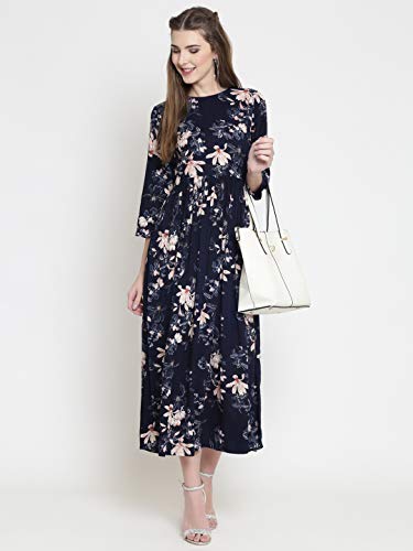 Image of Sera Women Floral Print fit & Flare Dress