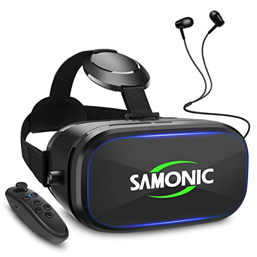 3D VRゴーグル 「イヤホン、Bluetoothコントローラ、日本語説明書付属」 (ブラック) Amazon.co.jp: SAMONIC 3D VRゴーグル 「イヤホン、Bluetooth