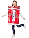 Rubies Twizzlers Candy Pack Printed Costume in Red for Kids for Themed Parties and Halloween, One Size