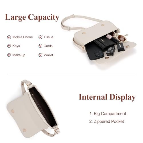 2025 Shoulder Bag for Women PU Leather Shoulder Purse Tote Bag Crossbody Purses for Women Trendy 5