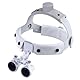Hot Dental Stirnband Chirurgische Medizinische Binokulare Lupen 3.5X420mm Dental Lab Equipment DY-108 Weiß.