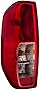 HEADLIGHTSDEPOT Tail Light Compatible With Nissan Frontier 2005-2014 Includes Left Driver Side Tail Light