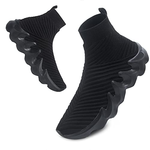 ALLY UNION MAKE FORCE Men Sock Walking High Low Top Fashion Running Sneakers Shoes