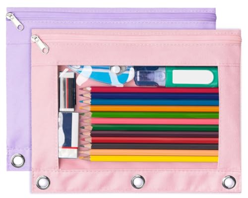 Estuche para carpeta de 3 anillas grande ideal para organizar apuntes universitarios