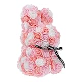 Rose artificielle : design unique, ressemble à une rose, élégante et charmante, figurines de fleurs