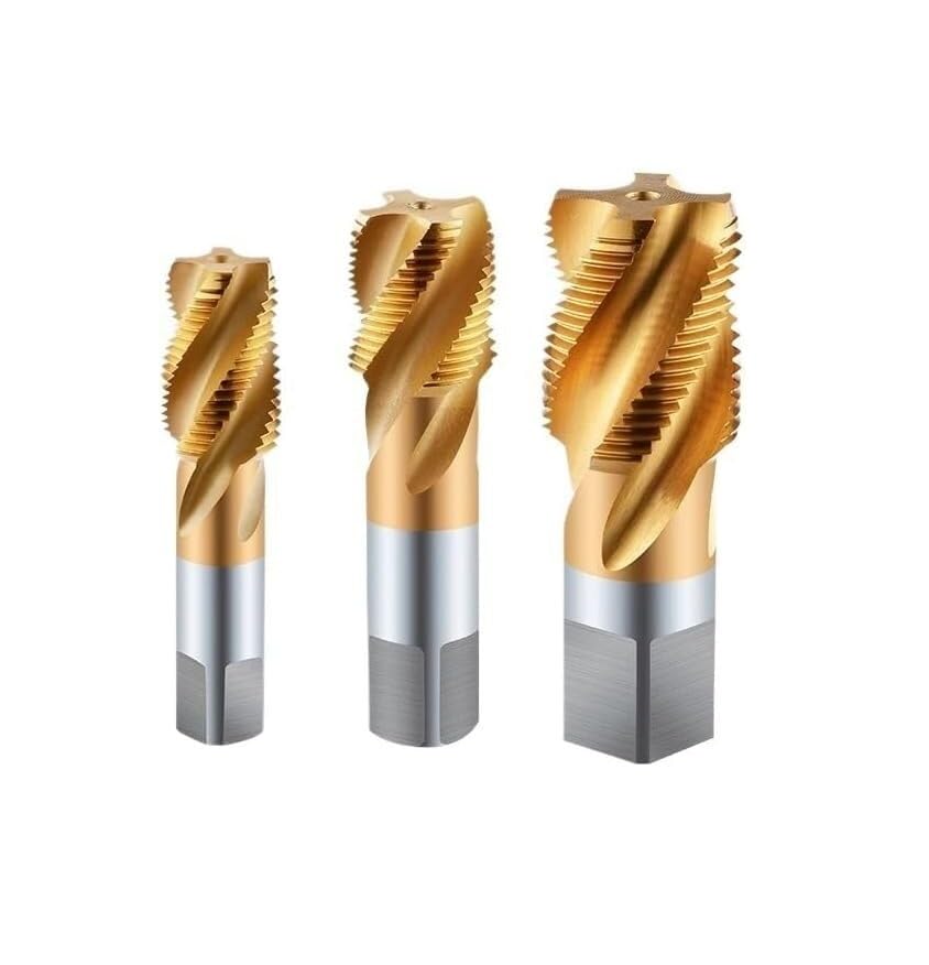 1pcs High-Speed Steel Pipe Tap Set - G/ZG/RC/NPT/PT Thread Tapping Tool for Stainless Steel and More(Pt3/8)