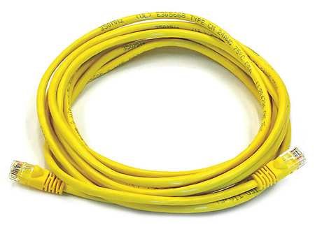 Cable Ethernet Cat 5e Amarillo 14 ft miniatura 1