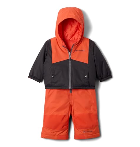 Columbia Youth Double Flake II Set, Shark/Zing, 3/6 - image 1