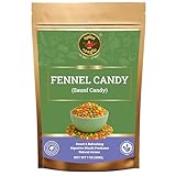 Spice Magic Fennel Candy – 7 oz (200g) | Sweet & Refreshing Mouth Freshener | Traditional Indian Saunf Mukhwas | Digestive Delight (7oz (200g), Fennel Candy)