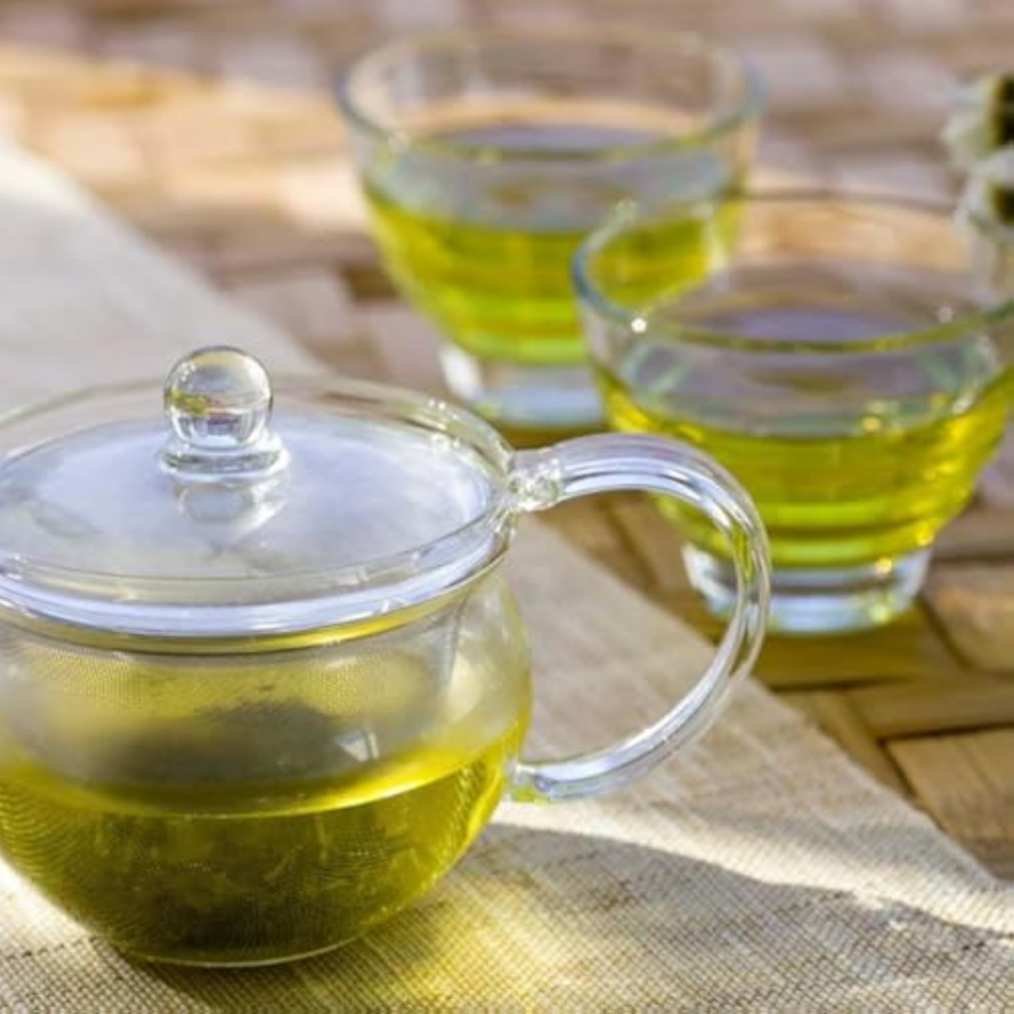 Cha Kyusu Maru Tea Pot, Elegant Glass Design