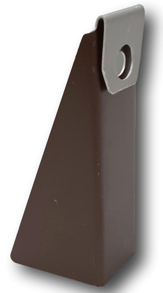 K-TEC GUTTER SUPPLY(25 Pack) Brown Wedge for 5 Inch K-Style s- Use to Level Your s When Fascia is at an Angle for 3/12 Through 5/12 Roof Pitch. For Steeper Wedges Visit Our Amazon Store