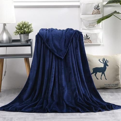 Flannel Coral Velvet Solid Color Blanket for Kids & Pets, 50x70cm - image 5