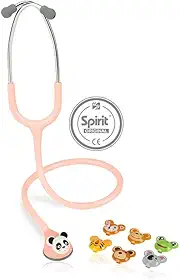 Estetoscópio Master Lite Pediátrico Fun Animal Spirit - Rosa