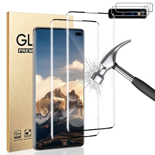 Galaxy S10 Plus Screen & Camera Protectors 9H Tempered Glass