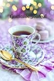 purple tea cup gratitude journal: 120 pages, space tp write daily gratitude's, 6x9 inches, tea lovers journal notebook, journal gift for tea lovers