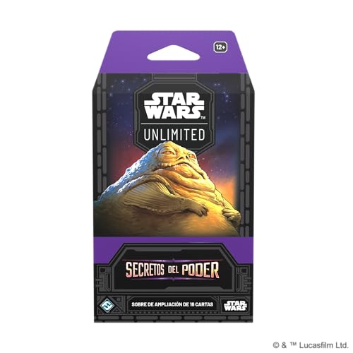 Asmodee FFG Star Wars Unlimited Gioco di Carte Collezionabili Segreti del Potere, circa 16 Carte, TCG a partire da 12 Anni per 2 Giocatori, Spagnolo