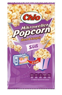 Chio Mikrowellen Popcorn süß
