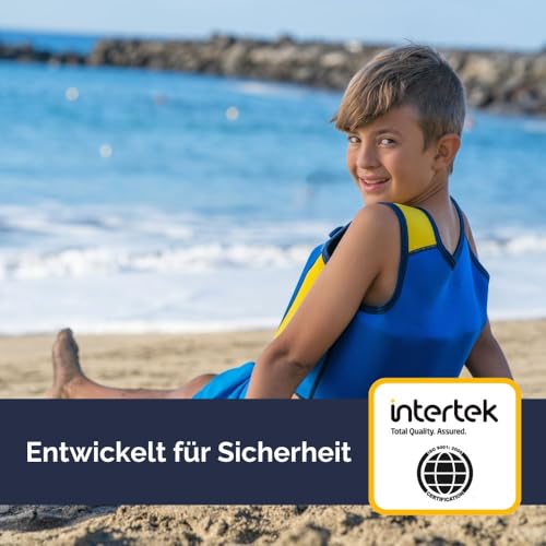 Limmys Premium Schwimmweste für Kinder – Moderne Schwimmhilfe für Jungen, Mädchen und Kleinkinder – Mit praktischer Tragetasche
