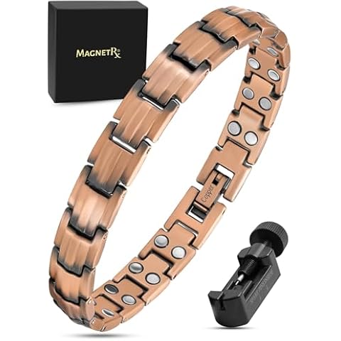 MagnetRX Women's Copper Magnetic Bracelet Cover