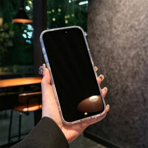 Coque magnétique fleurie pour iPhone Air antichoc à induction