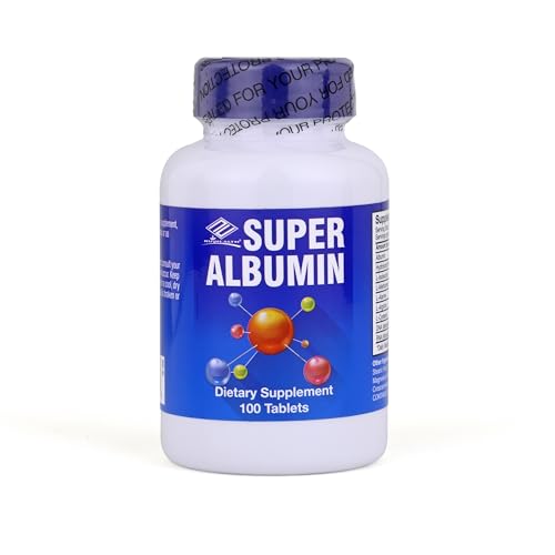 Nu-Health Super Albumin Hydrolyzed Protein & Amino Tablets Tissue Repair