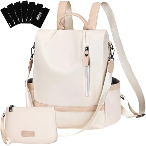 Eshow Zaino Donna Antifurto, Zainetto Casual 3 in 1, Borsa