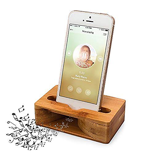 Amazon.co.jp: 木製スピーカー 電源不要4.7-5.5インチスマホを対応