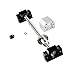 CNCCANEN Ballscrew SFU1605-2000mm, RM1605 78.7in Ball Screw End Machined + 1Set BK12/BF12 End Support + DSG16H Ball Nut Housing for CNC Route Grinding Machine 3D Printer DIY