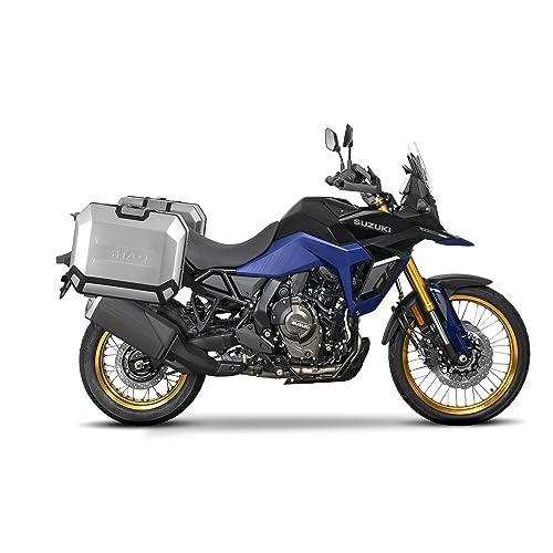 Attacchi specifici per montare delle valigie laterali SHAD sulla moto.