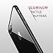 CASEKOO iPhone 8 Plus Bumper Case, iPhone 7 Plus case,Slim Design Aluminum Frame with Soft TPU Inner Edge Protective Bumper Case Compatible with iPhone 8 Plus/iPhone 7 Plus [Metal Series]-Black