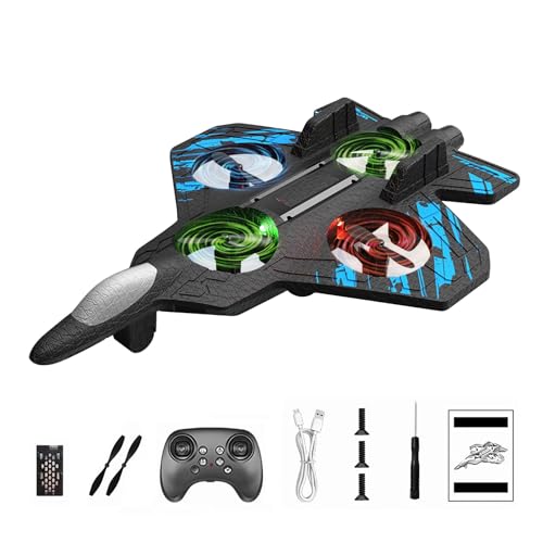 Remote-Controlled Fighter Jet 2.4ghz Foam Remote Control Airplane 360° Tricks