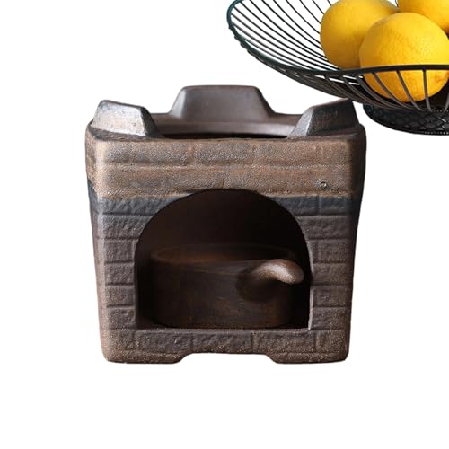 GkgWuxf Quemador de aceite | Difusor retro resistente al calor, difusor de aceite vela Tealight Fondeuse de en,para hogar, salón, jardín, relajación, meditación, Navidad, cumpleaños, regalo de casa