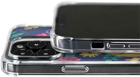 Skinit Phone Case Compatible with MagSafe iPhone 13 Pro Max - Officially Licensed Disney Alice in Wonderland (Animated) Floral Print Design