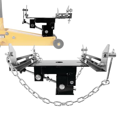 Uoqpty Cric de Transmission Haute élévation, Outil de démontage de boîte de Vitesses, Adaptateur de cric de Sol Robuste pour Voiture, Camping-Car, Camion, Atelier, véhicule, Voyage, Camping