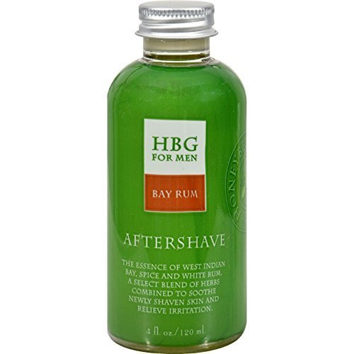 Honeybee Gardens Herbal Aftershave Bay Rum - 4 oz