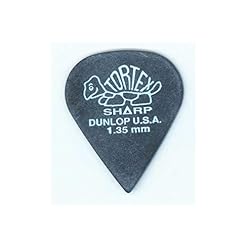 Dunlop médiators Tortex Sharp 135 noir (12 pièces) - Les Beatles, Paul McCartney, John Lennon, RIngo Starr, George Harrison