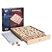 Produktbild BOHS Sudoku-Brettspiel aus Holz mit Schublade  mit Buch mit 100 Sudoku-Rätseln für Erwachsene  Denksport-Tischspielzeug