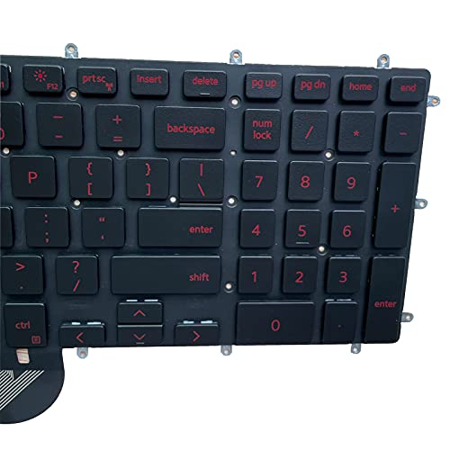 image for Moon2020 Laptop Replacement Keyboard for Dell Inspiron: 7566 7567 7577